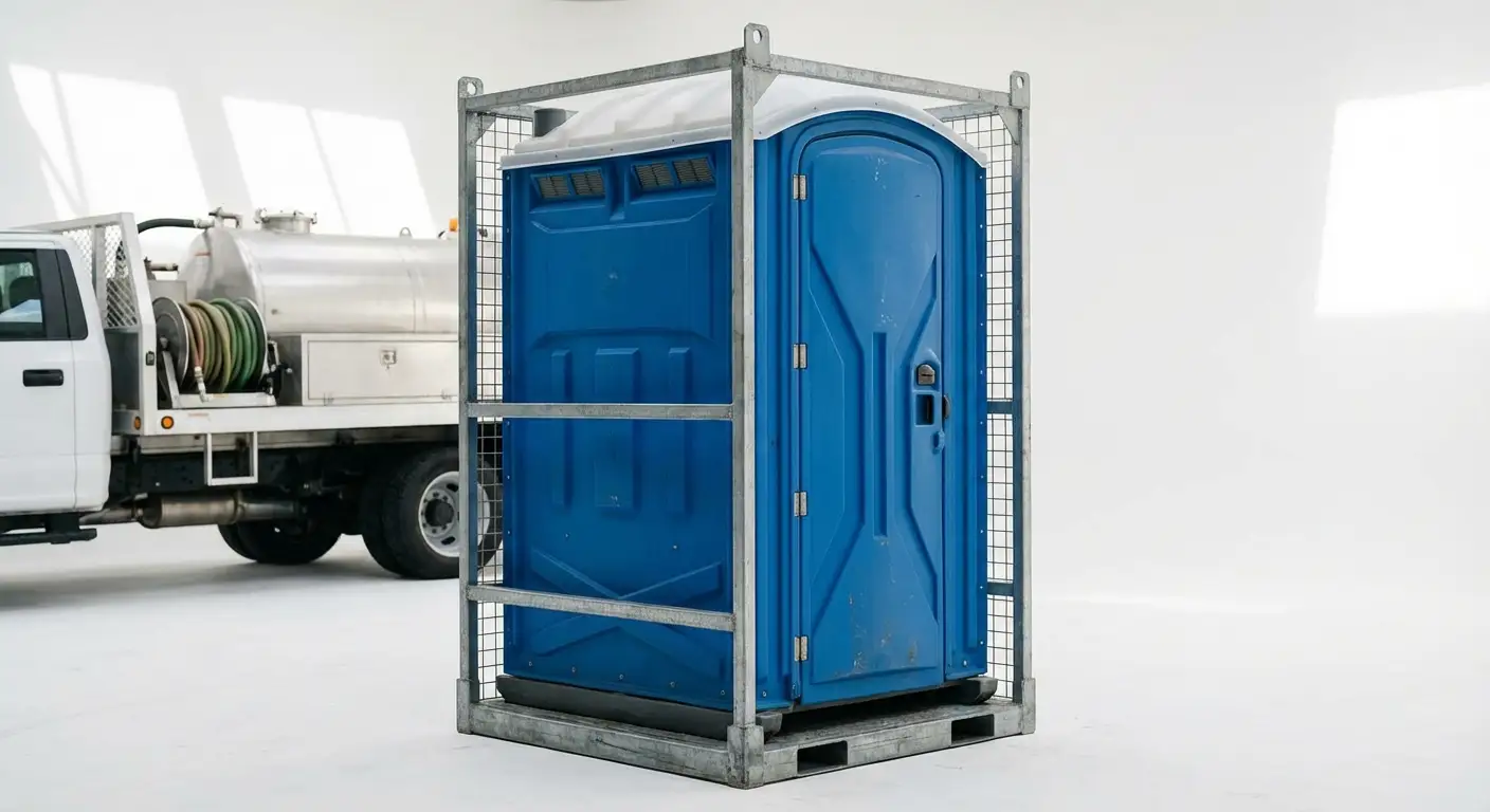 Crane-Liftable Portable Toilet Technical Specifications in Lee's Summit, MO